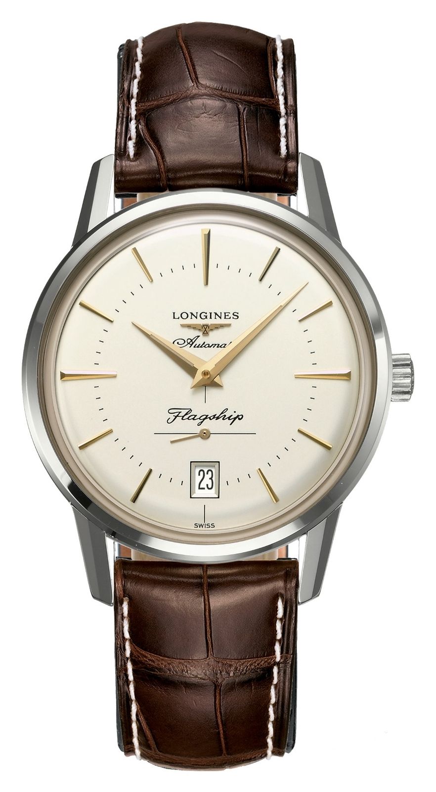 LONGINES L47954782 Flagship Heritage (38.5mm) Cream Dial / Watch