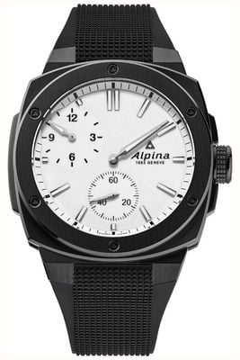 Alpina Alpiner Extreme Regulator Automatic (41mm) Luminous White Dial / Black Rubber Strap AL-650LGLBL4AEBDLC