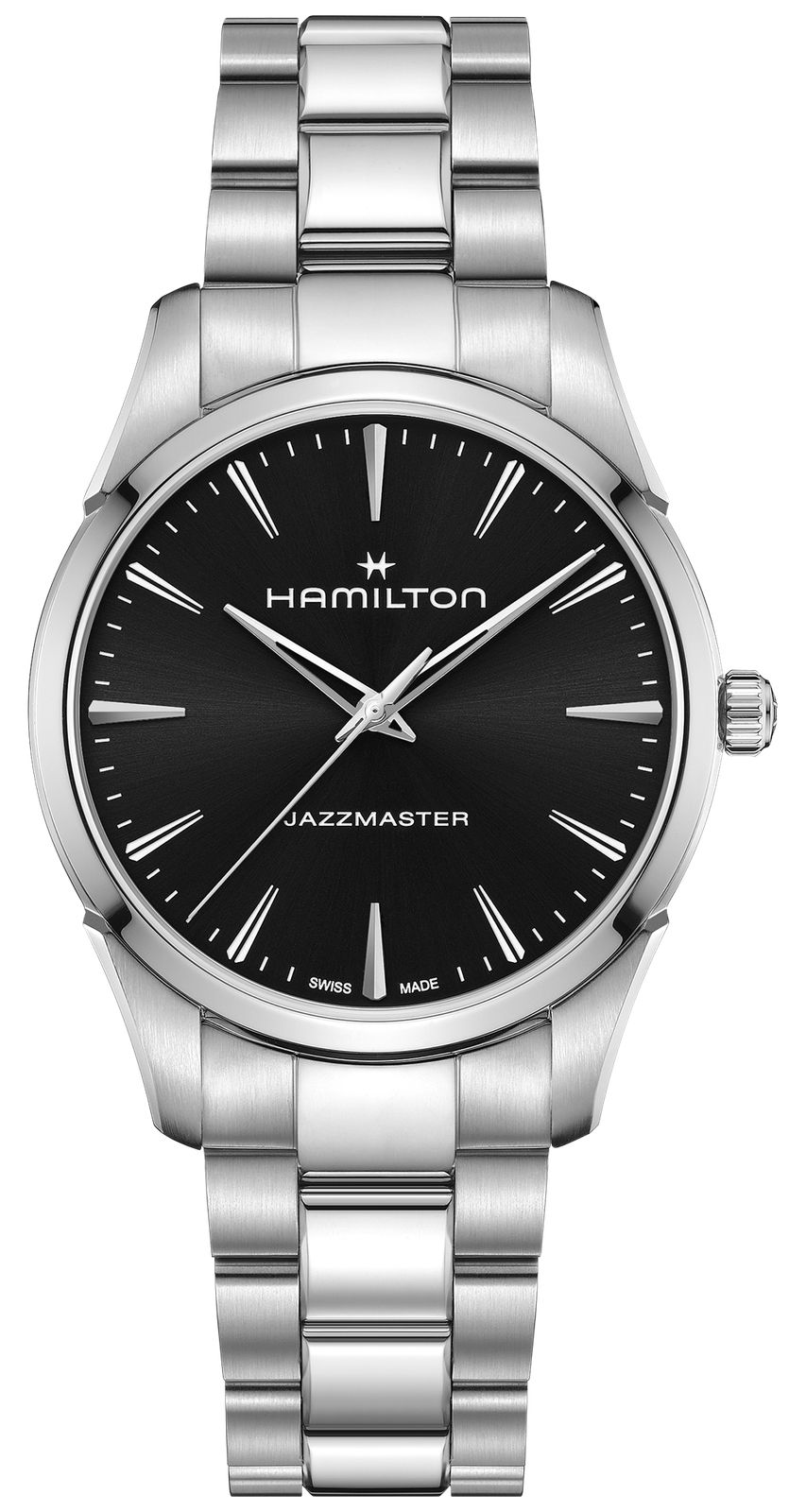 Hamilton H32461131 Jazzmaster Quartz (40mm) Black Sunray Watch