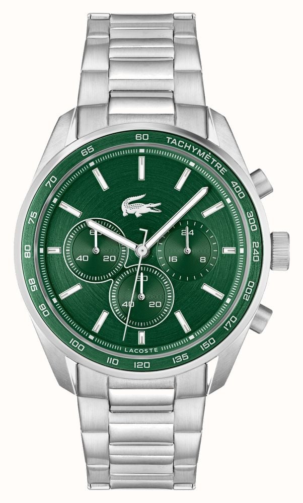 Lacoste men's green watch hotsell