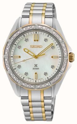 Seiko Prospex Ladies Marine Sports In Diamond-set Mother of Pearl SUR622J1