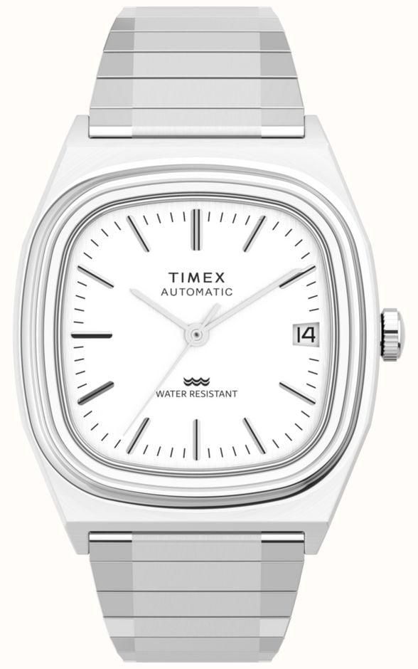 Timex square face watch sale