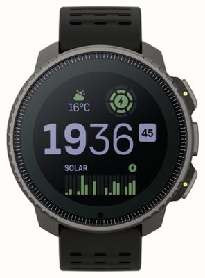 Suunto VERTICAL Titanium Solar Multisport Adventure Watch (49mm) Black SS050858000