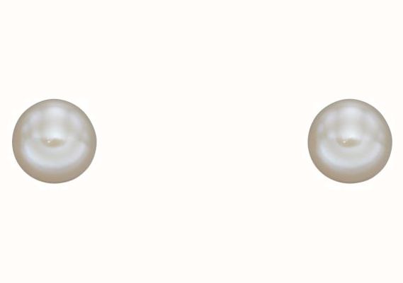 Elements Gold 9CT YELLOW GOLD PEARL STUD EARINGS 3MM GE2371W
