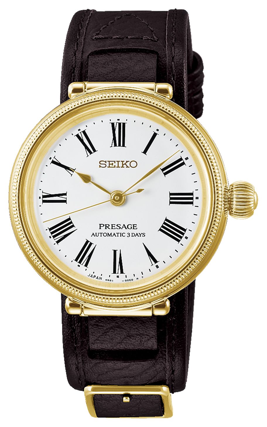 Seiko SPB538J1 Presage Classic Series Enamel âTimekeeper Watch