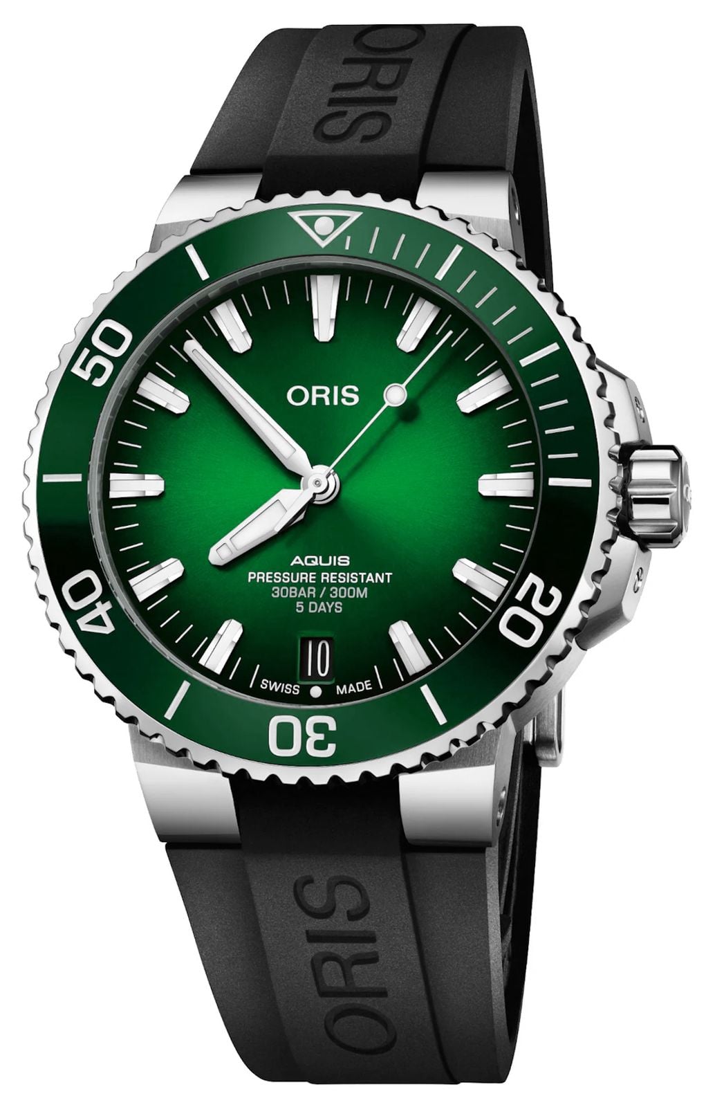ORIS 01 400 7763 4157-07 4 24 74EB Aquis Date Calibre 400 Watch
