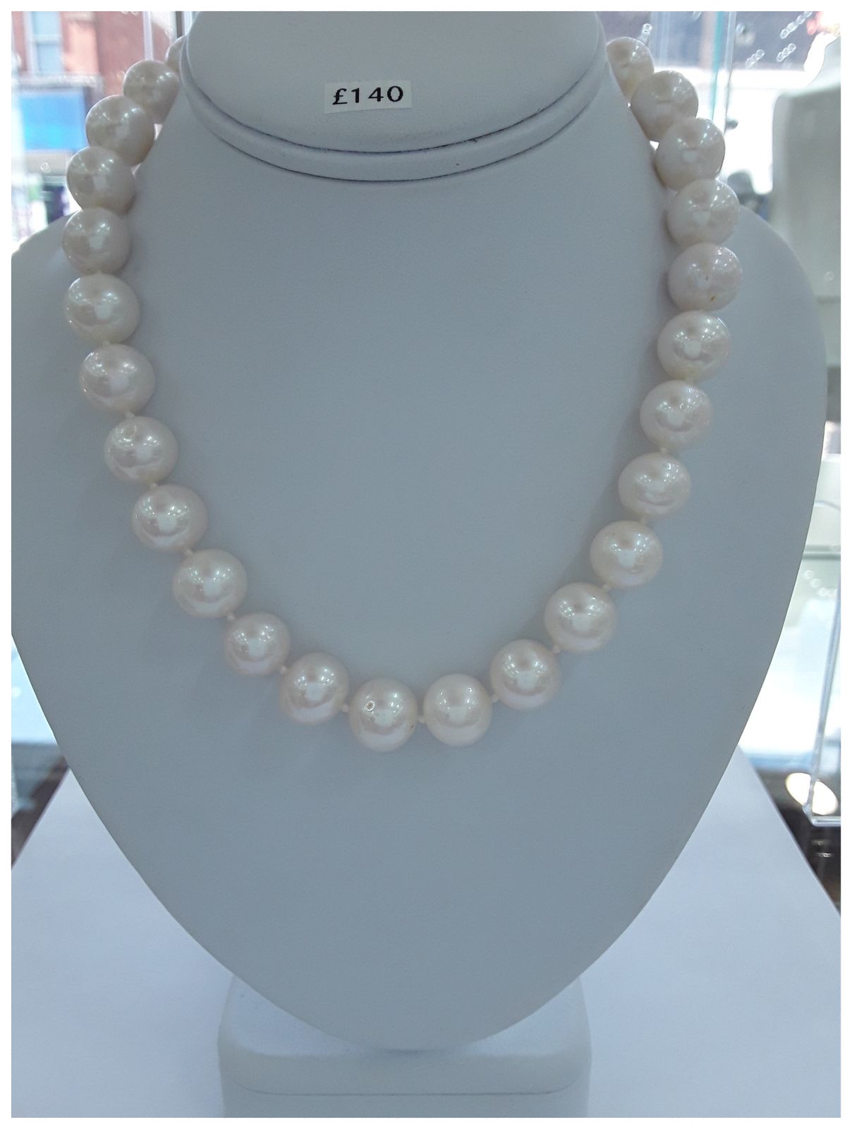 James Moore J55423 Freshwater Peal Beaded Necklet 18 Jewellery
