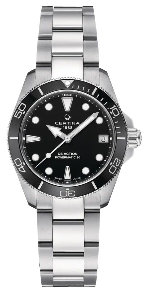 Certina C0320071105100 DS Action Lady Powermatic 80 (34.5mm Watch