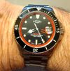 Customer picture of Rotary Seamatic Automatic 300m (42mm) Black & Red Dial / Stainless Steel Bracelet GB05430/81