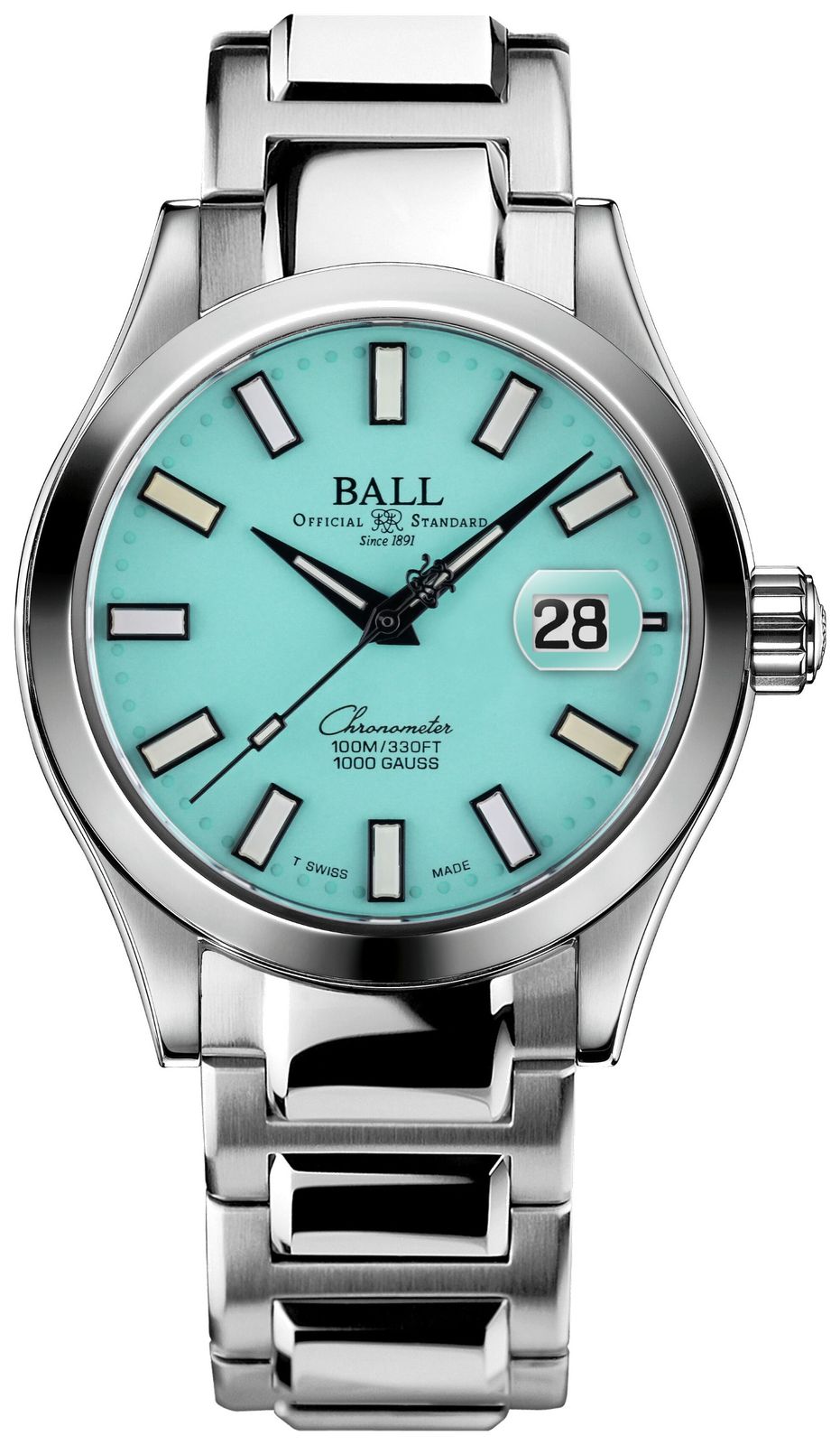 Ball Company NM9026C-S44C-TQR Engineer III Marvelight Watch - Ball Watch Company - Modalova