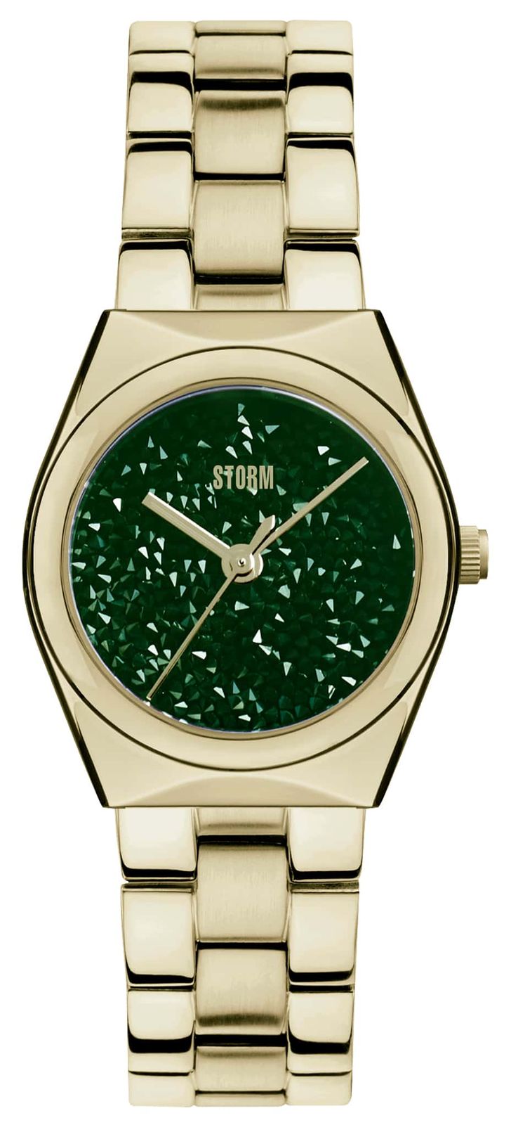 STORM 47547/GD/GN Women's AZALYN GOLD GREEN (30mm) Green Watch