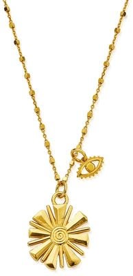 ChloBo Rhythm Of Renewal Necklace - 18ct Gold Plated SN3593