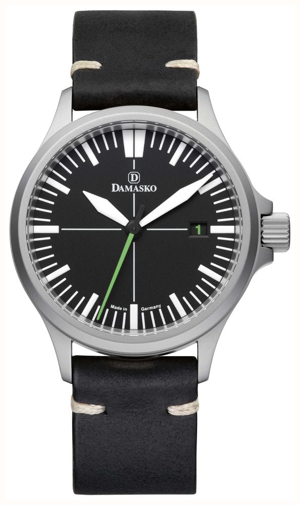 Damasko DS30 GREEN VINTAGE BLACK LEATHER