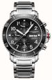 Emile Chouriet Challenger Deep Automatic Chronograph (43.5mm) Black Sunray Dial / Stainless Steel Bracelet 22.1169.G.6.AW.59.6