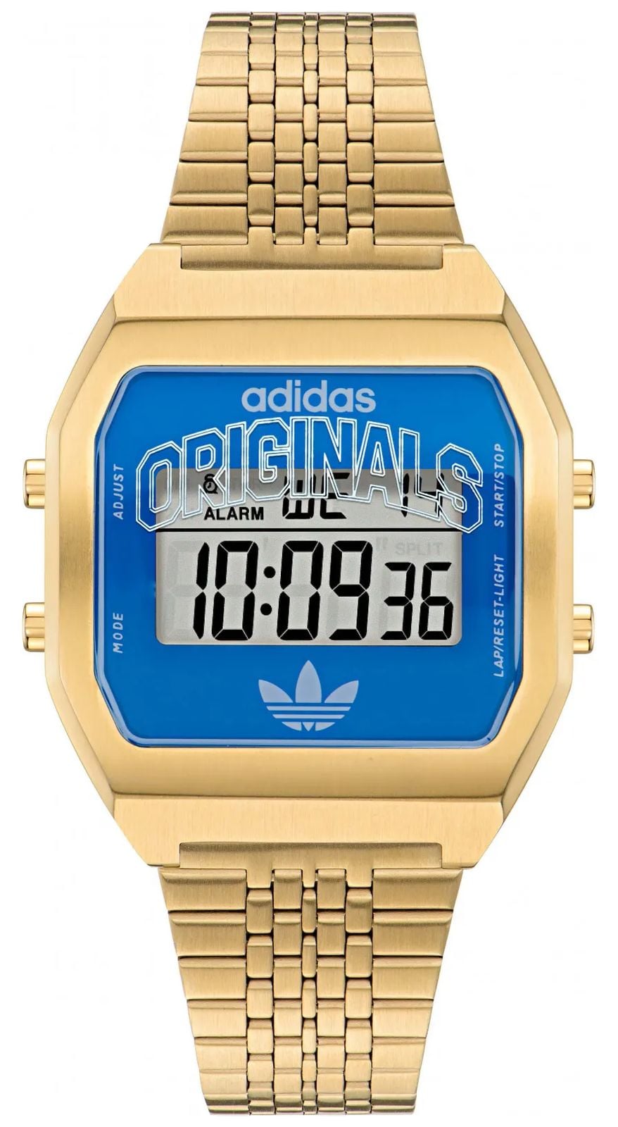Adidas AOST26523 Originals Digital Two Gold Bracelet With Watch