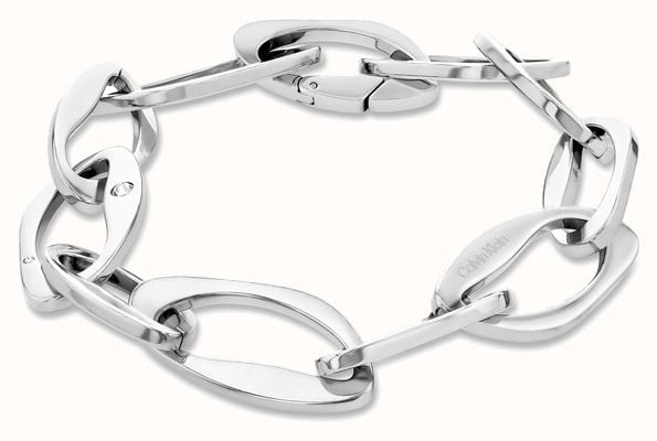 Calvin Klein Harmonious Connection Stainless Steel Large Link Chain Bracelet 35000687