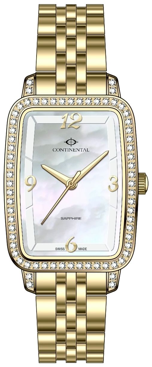 Continental 20351-LT202521 Crystal Tonneau (19mm) Mother-of- Watch