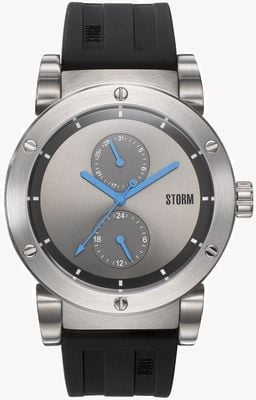 STORM Hydron V2 Rubber Grey Dial / Black Silicone Strap 47462/GY