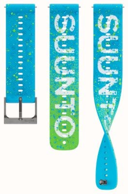 Suunto Athletic 6 Power Blue Silicone Strap - 22mm (S+M) - STRAP ONLY SS051070000