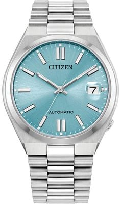 Citizen Tsuyosa Automatic (37mm) Sunray Ice Blue Dial / Stainless Steel Bracelet NJ0200-50L