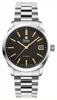 Tutima Glashütte Sky Automatic (34mm) Black Dial / Stainless Steel Bracelet 6705-10