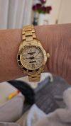 Customer picture of Certina DS Action Chronometer Gold Glitter Dial / Gold Stainless Steel Bracelet C0329513336100