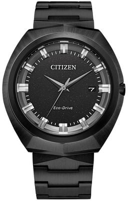 Citizen Eco-Drive 365 (43mm) Black Dial / Black PVD Stainless Steel Bracelet BN1015-52E