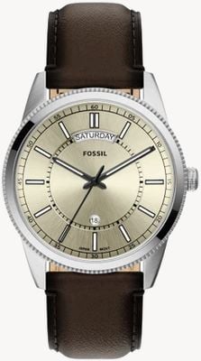 Fossil Pearson 42mm Brown Leather Strap FS6223