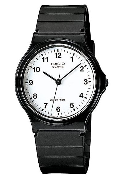 Casio MQ-24-7BLL Classic Analogue Quartz (34.9mm) White Dial Watch