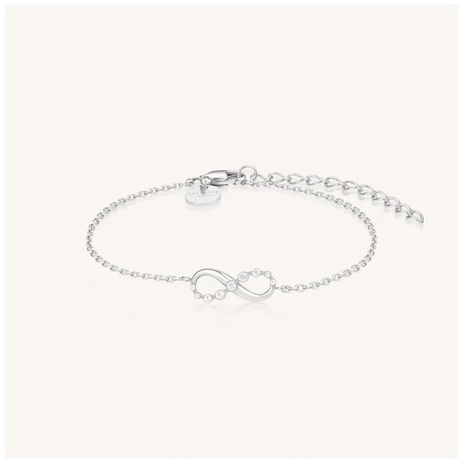 Rosefield Jewellery JBIBS-J1330 Infinity Bracelet Silver