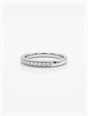 0.25ct Round Brilliant Natural Diamond Platinum Half Eternity Ring HET100072 - alternate view 2