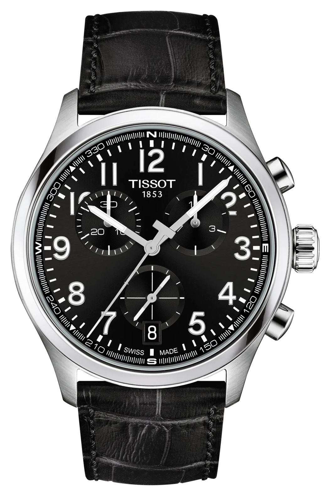 Tissot T1164171605200 Chrono L Quartz (42mm) Black Dial / Watch