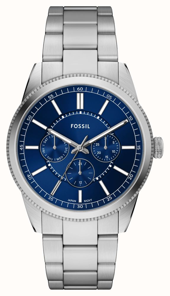 Fossil Pearson Multifunction (42mm) Blue Dial Stainless Steel