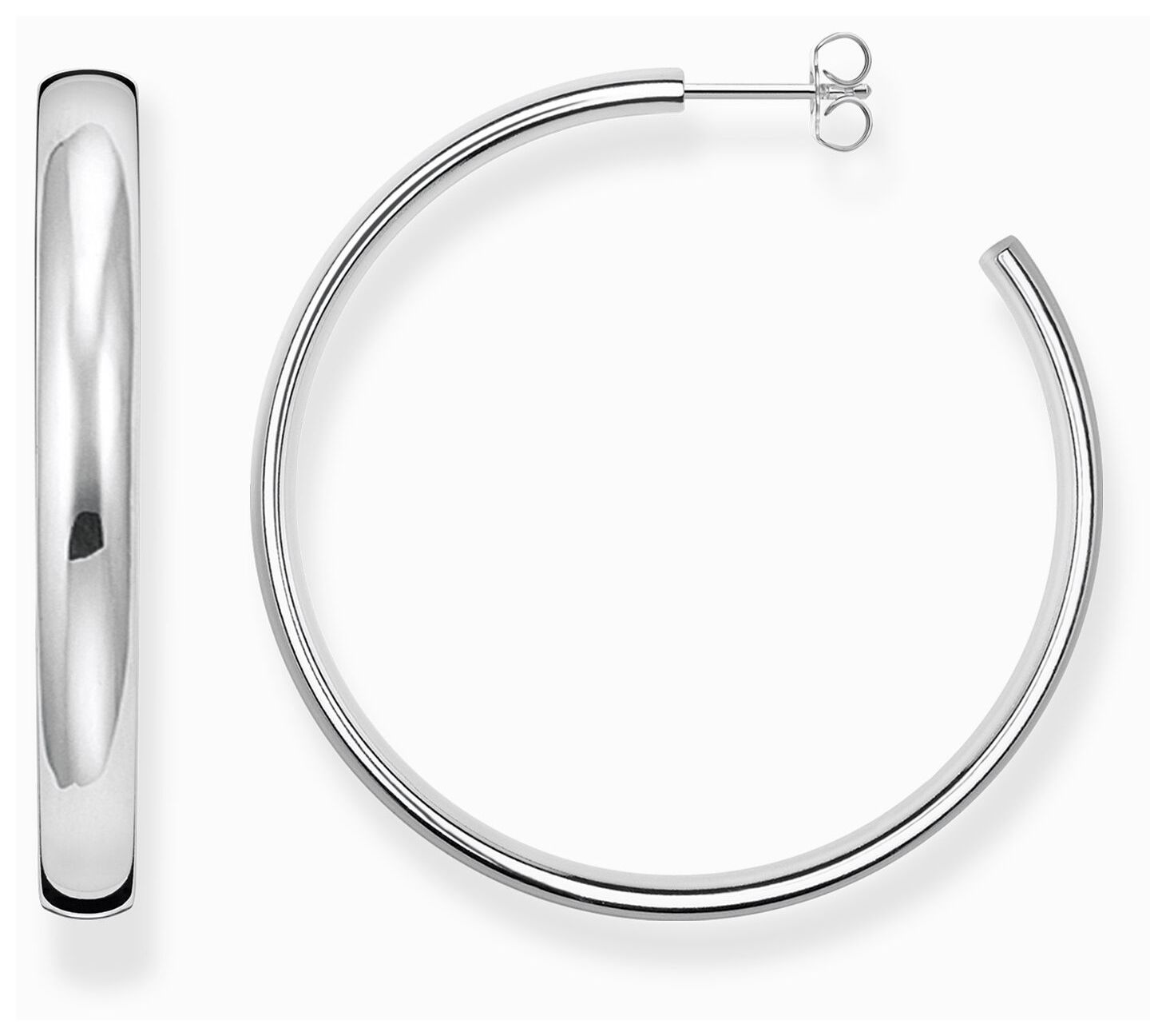 Thomas Sabo CR641-001-21 Big Chunky Sterling Silver Hoop Jewellery