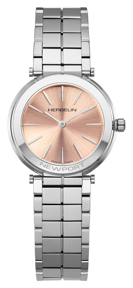 Herbelin 16922B18 Newport Slim Quartz (32mm) RosÃ© Champagne Watch