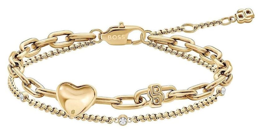 BOSS Jewellery 1580884 Amara Gold Tone Ion Plated Stainless