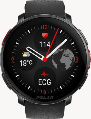 Polar Vantage V3 Premium Multisport Watch (47mm) Black / Night Black S-L 900108890