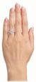1.01ct Marquise Natural Diamond Platinum Solitaire Ring ENG33735 - alternate view 4