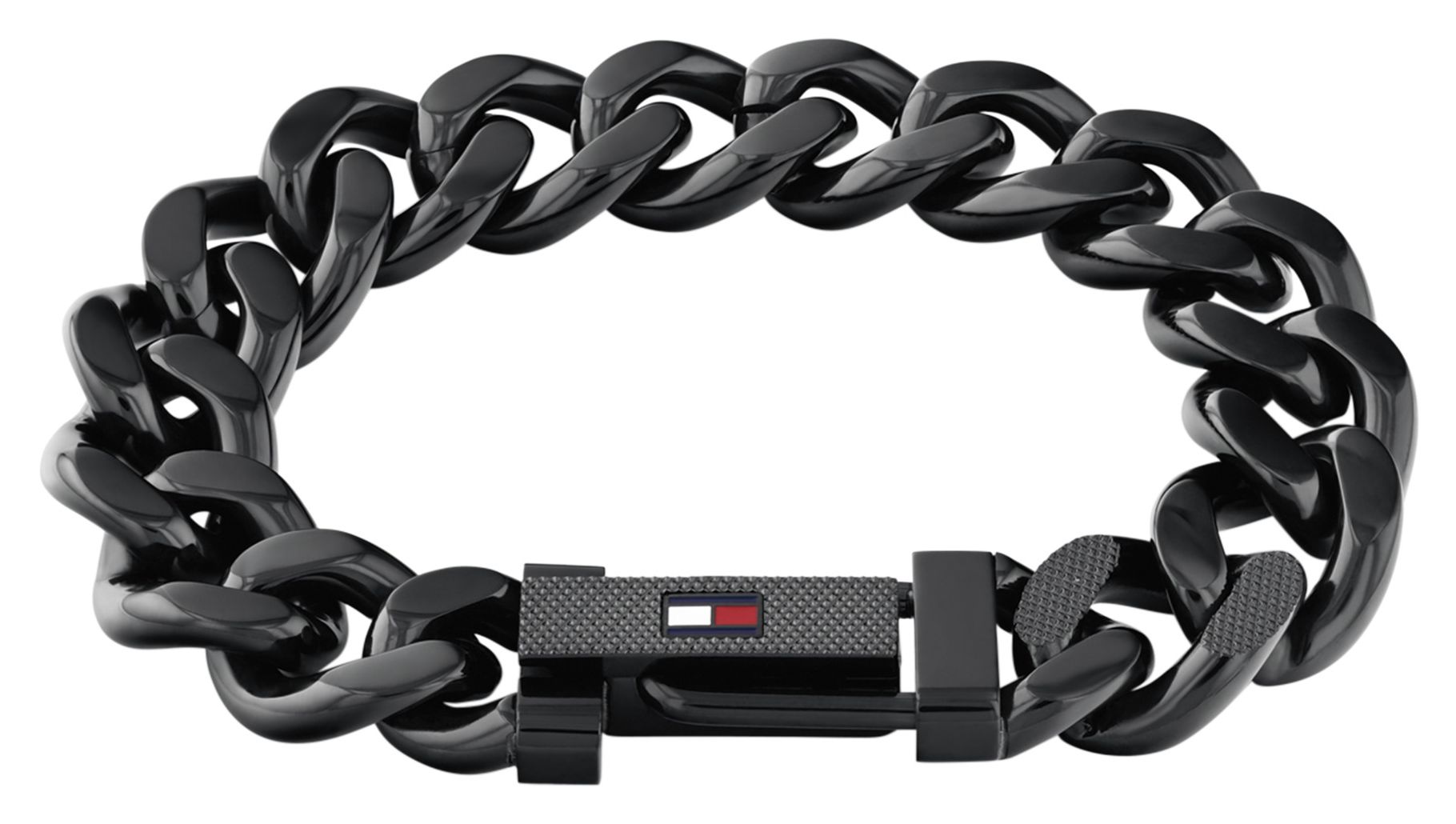 Tommy Hilfiger 2790639 Men's Wild Black-Tone Stainless Steel Jewellery