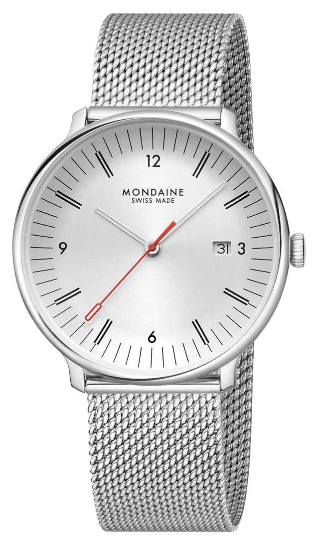 Mondaine MLE.41210.SM-EX DISPLAY Doppio (41mm) Off-White Watch