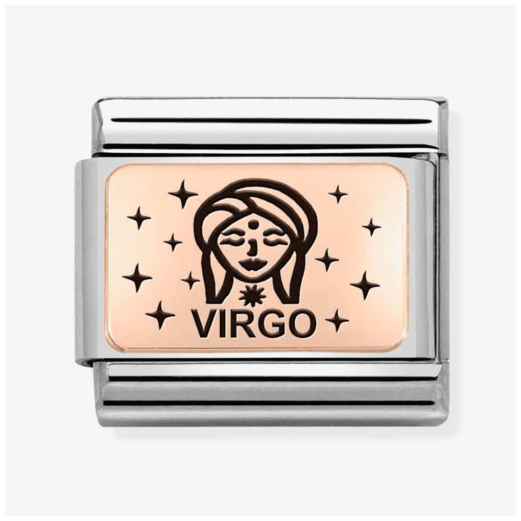 Nomination 430112/06 Classic Virgo 9ct Rose Gold Charm Jewellery