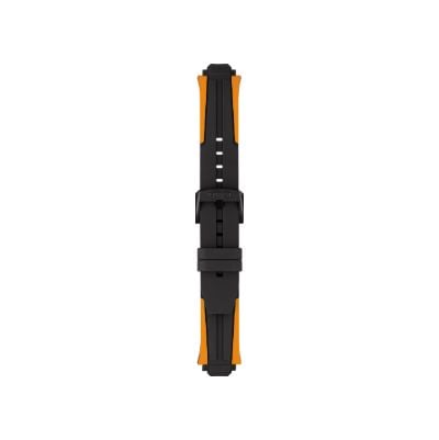 Tissot T603042127 Black And Orange Sports Silicone 22mm Watch