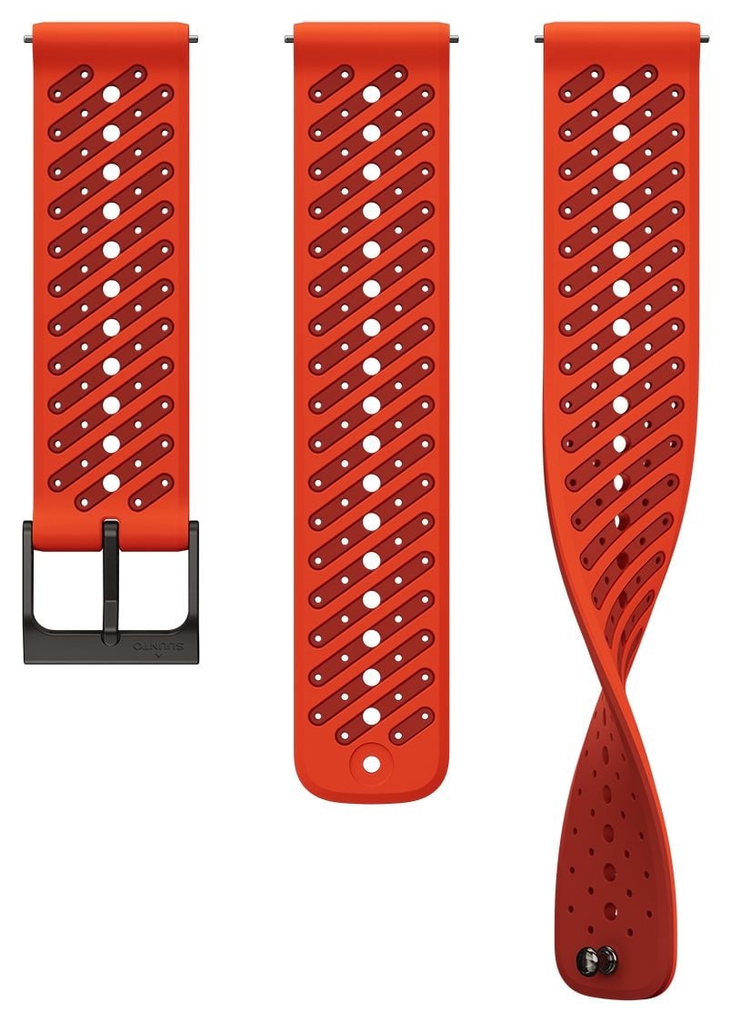 Suunto SS051243000 Athletic 8 Coral Orange Silicone Strap - Watch
