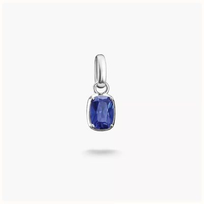 Thomas Sabo Silver Charm Pendant Birthstone September Connect CC1337-699-1