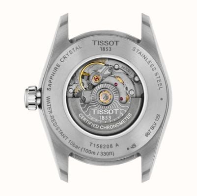 Tissot Ballade Automatic Chronometer (30mm) Silver Dial / Two-Tone Stainless Steel Bracelet T1562082203301 - alternate view 5