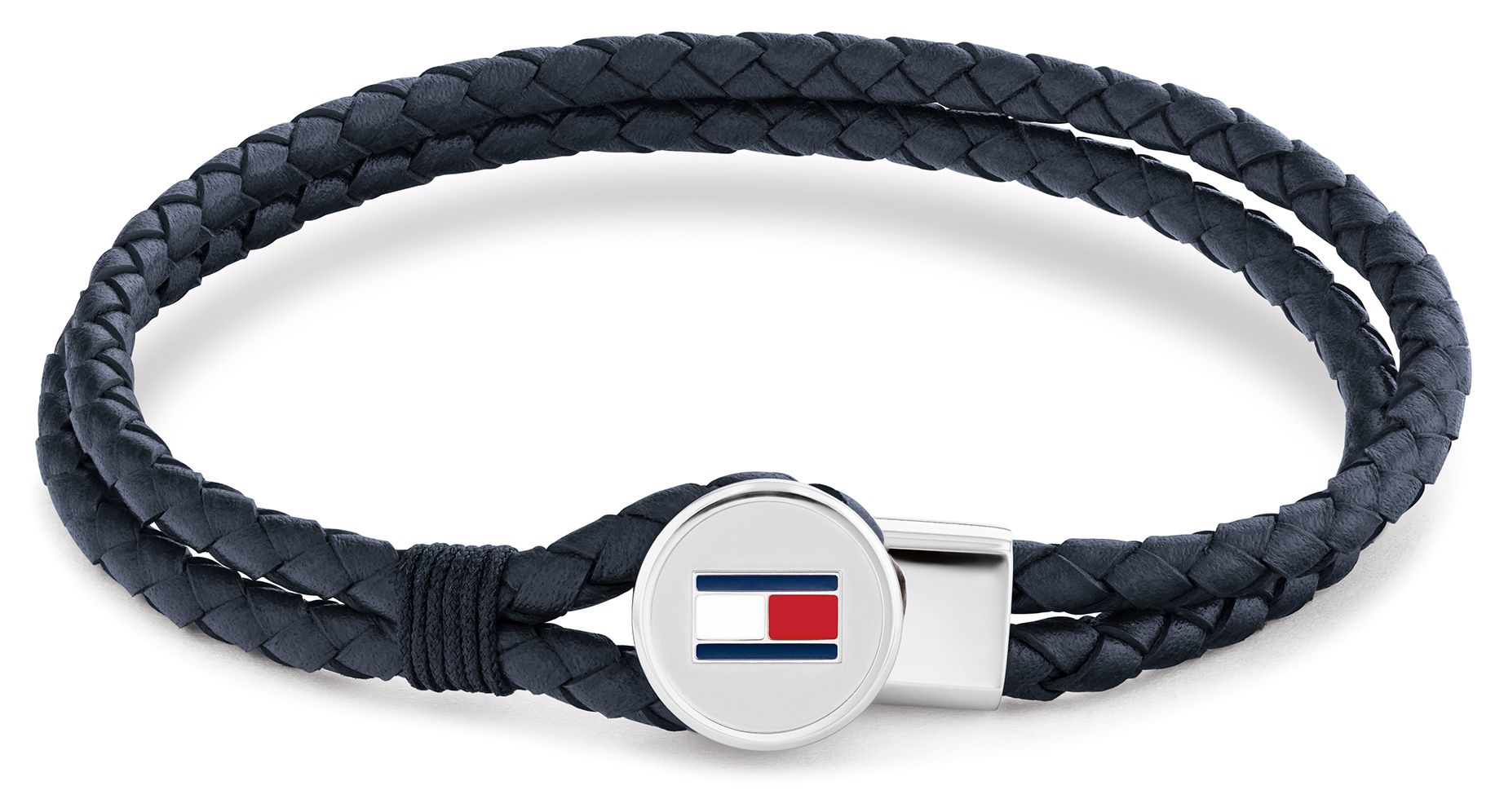 Tommy Hilfiger 2790656 Men's Bruce Blue Leather Bracelet Jewellery