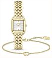 BOSS Mae Petite Gold Plated Bracelet Whole Dial Watch And Bracelet Gift Set 1570203 - alternate view 3