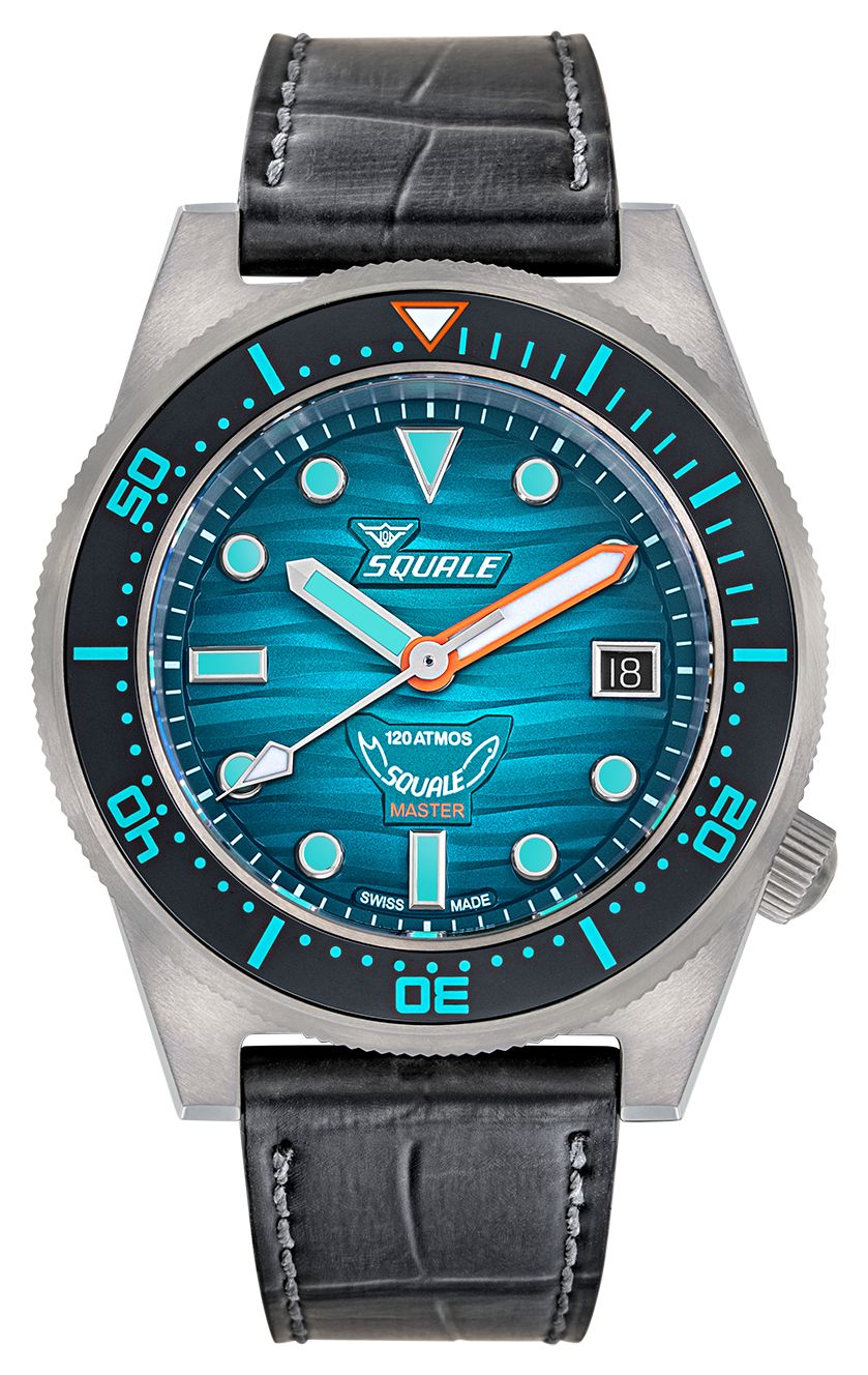 Squale MASTIBKGR.RAL Master Titanium Grand Vert 120 ATM ( Watch