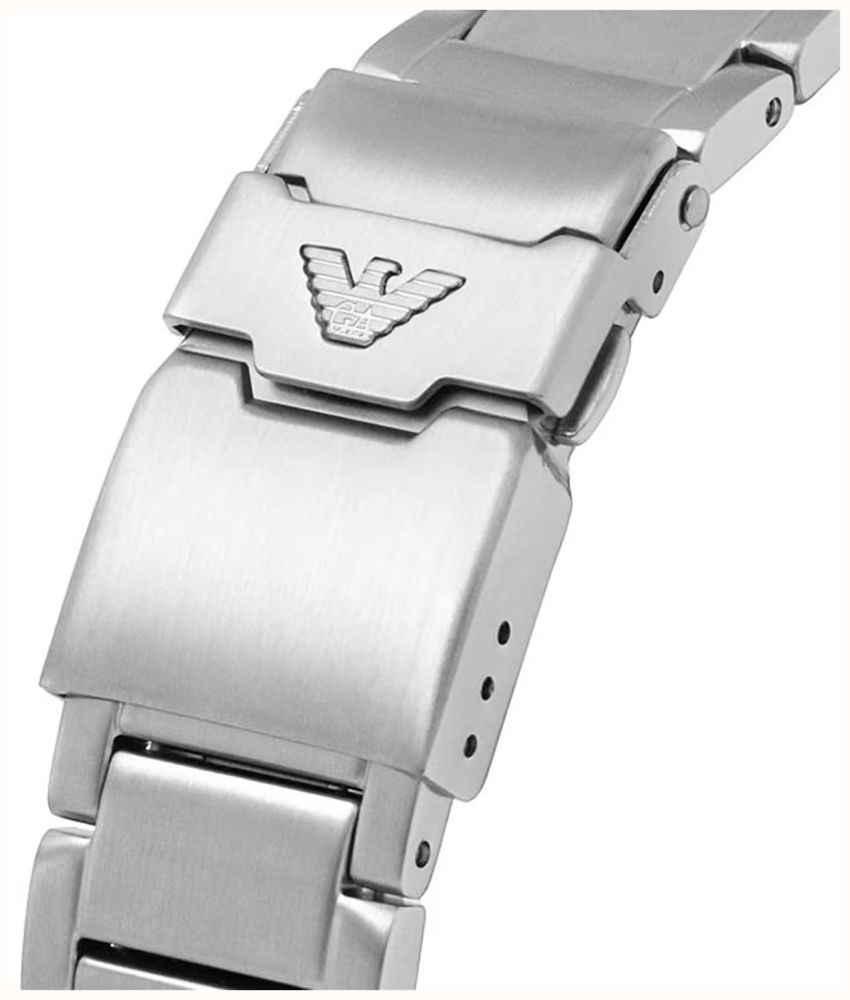 Emporio Armani Men's Stainless Steel Bracelet Green Dial Divers Series AR11838 - alternate view 4