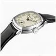 Hamilton American Classic Cushion Mechanical (30mm) Sandblasted Beige Dial / Black Leather Strap Watch H36109710 - alternate view 2
